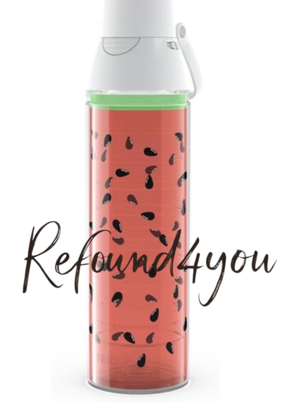 Travis - ‘Watermelon’ 24oz Insulated Water Bottle. NWT.
